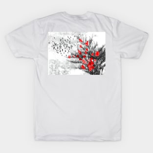 Birds Flying Away T-Shirt